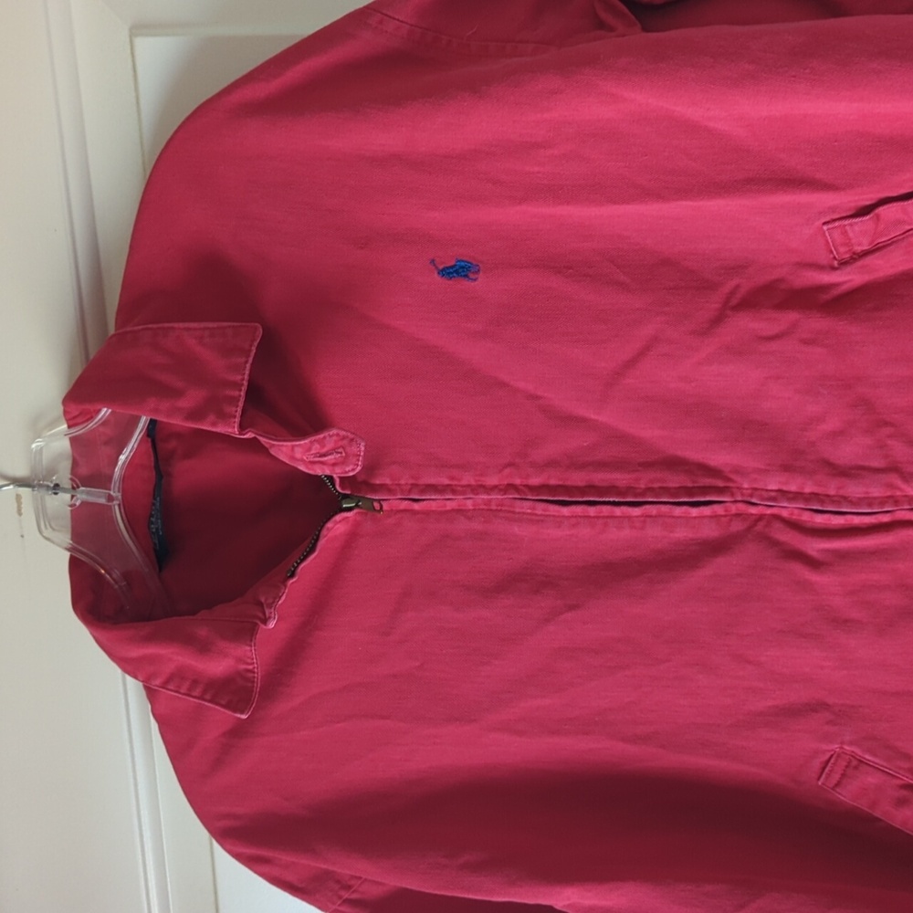 Polo by Ralph Lauren Red Bomber Jacket - Picture 4 of 10